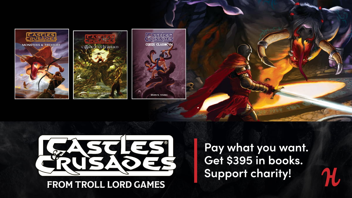Humble Book Bundle: Castles and Crusades from Troll Lord Games Bundle