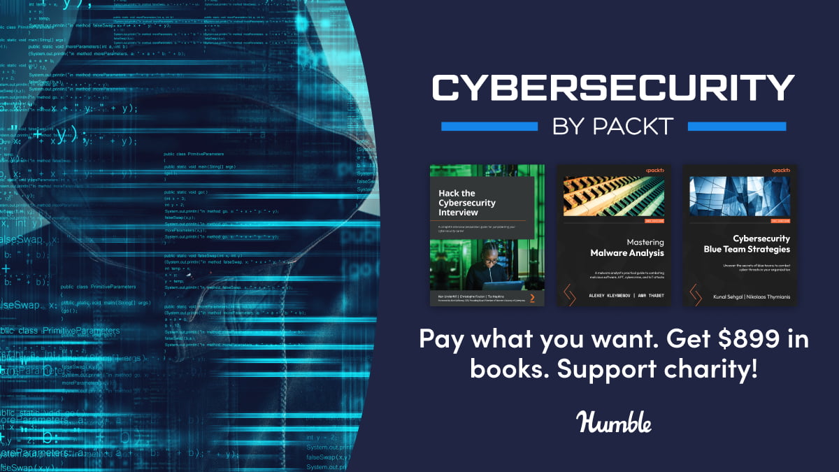 Humble Book Bundle: Cybersecurity by Packt 2023 Bundle