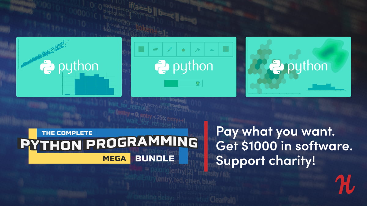 Humble Software Bundle: The Complete Python Programming Mega Bundle