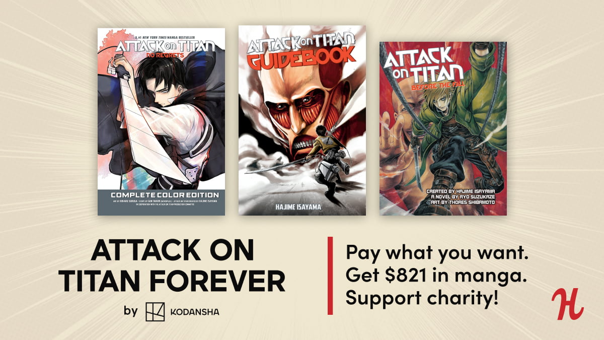 Humble Book Bundle: Attack on Titan Forever by Kodansha Bundle