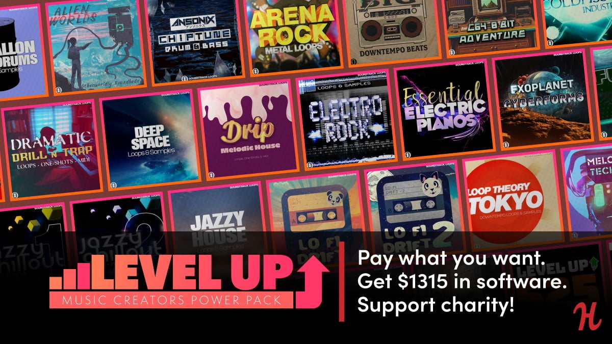 Humble Software Bundle: Level Up! Music Creators Power Pack Bundle